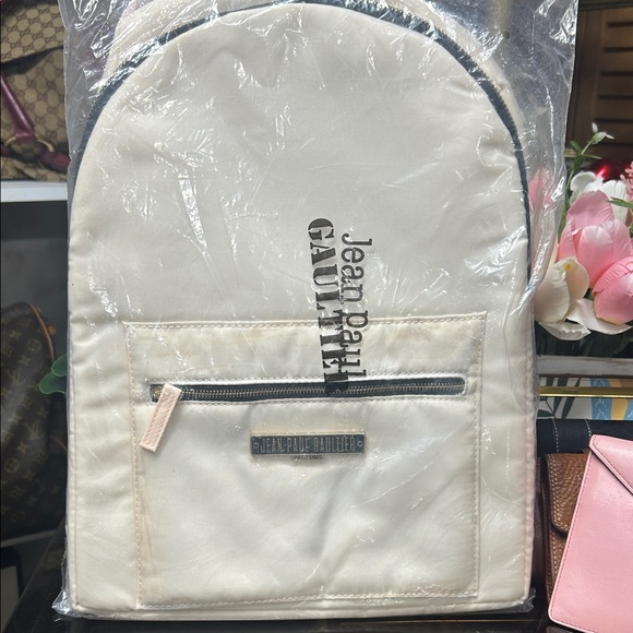 Jean Paul Gaultier Handbags - Jean Paul Gaultier Off-White Backpack